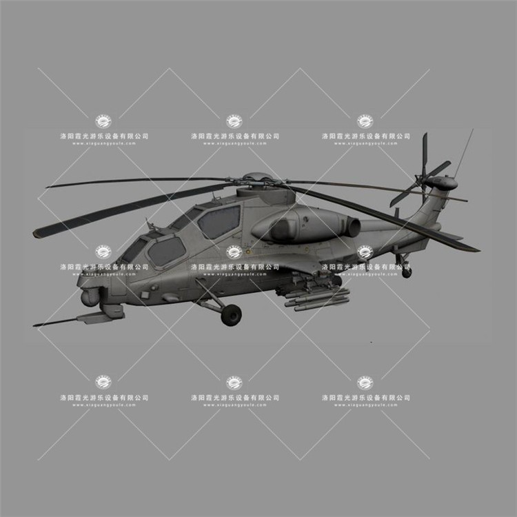 敦煌武装直升机3D模型
